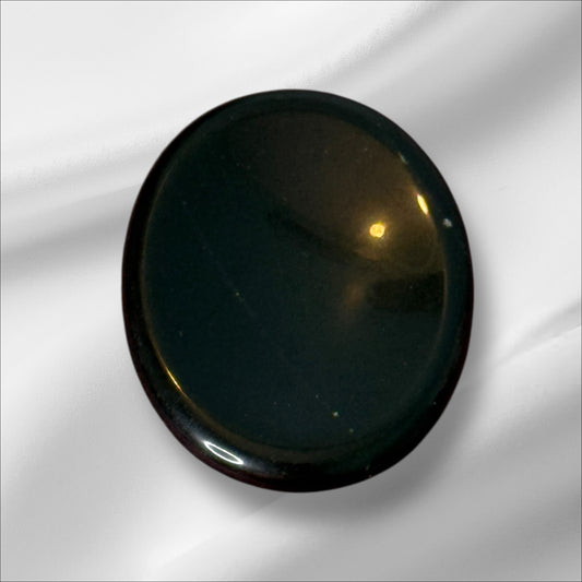 Obsidian Worry Stone #2