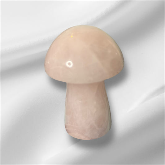 Rose Quartz Mushroom