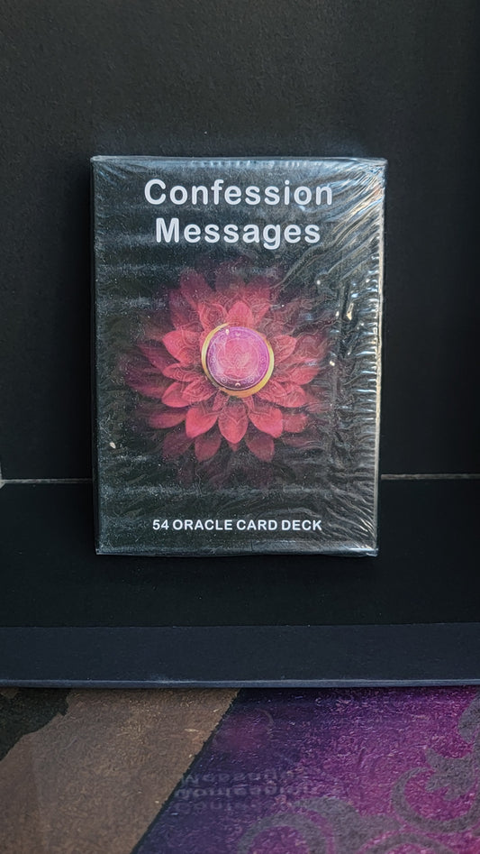 Confession Messages Oracle Deck