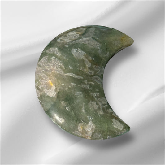 Moss Agate Moon