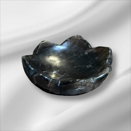 C12-30 Smoky Quartz Lotus Bowl