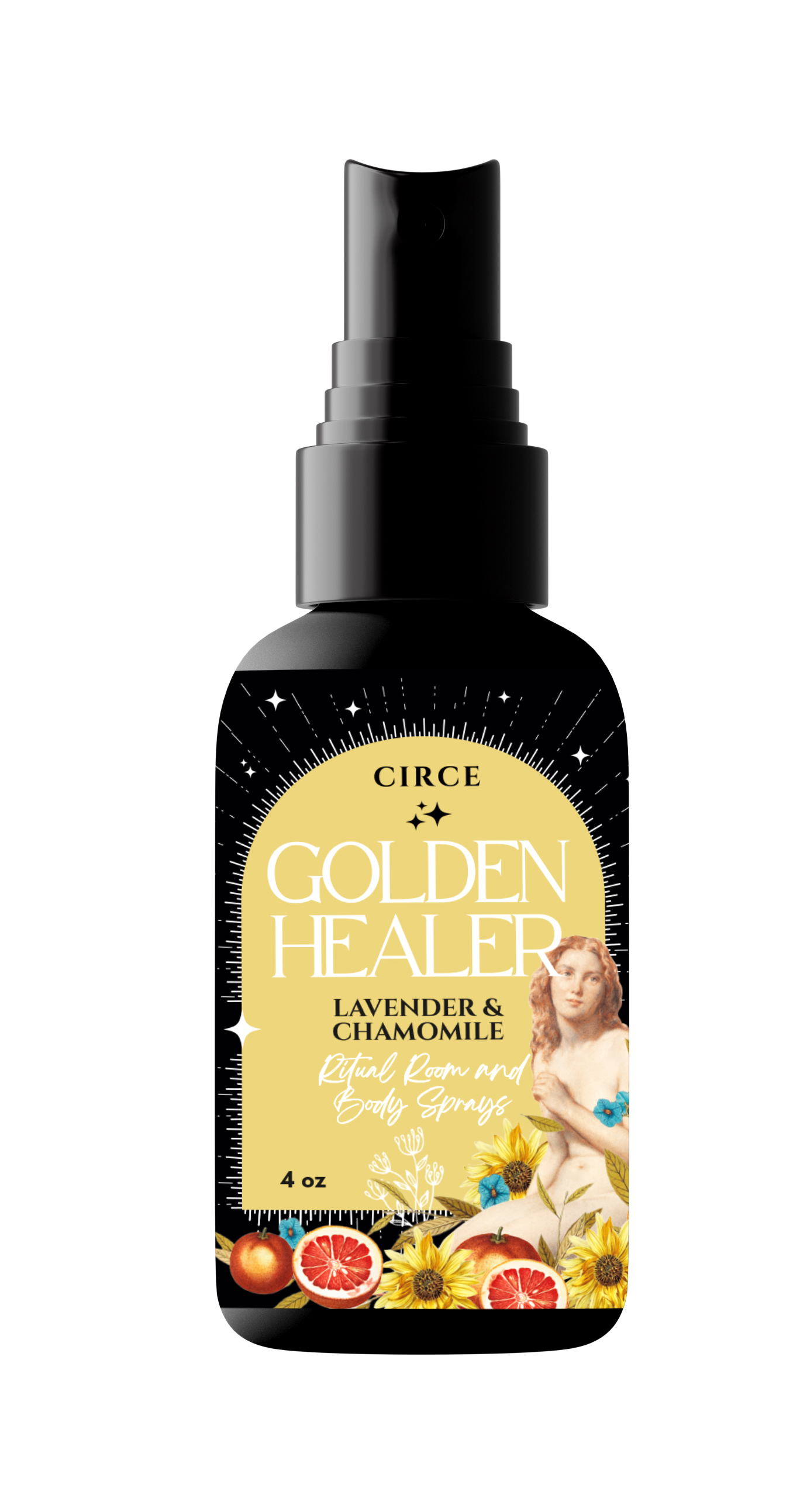 Golden Healer Ritual Room and Body Spray 4 oz.