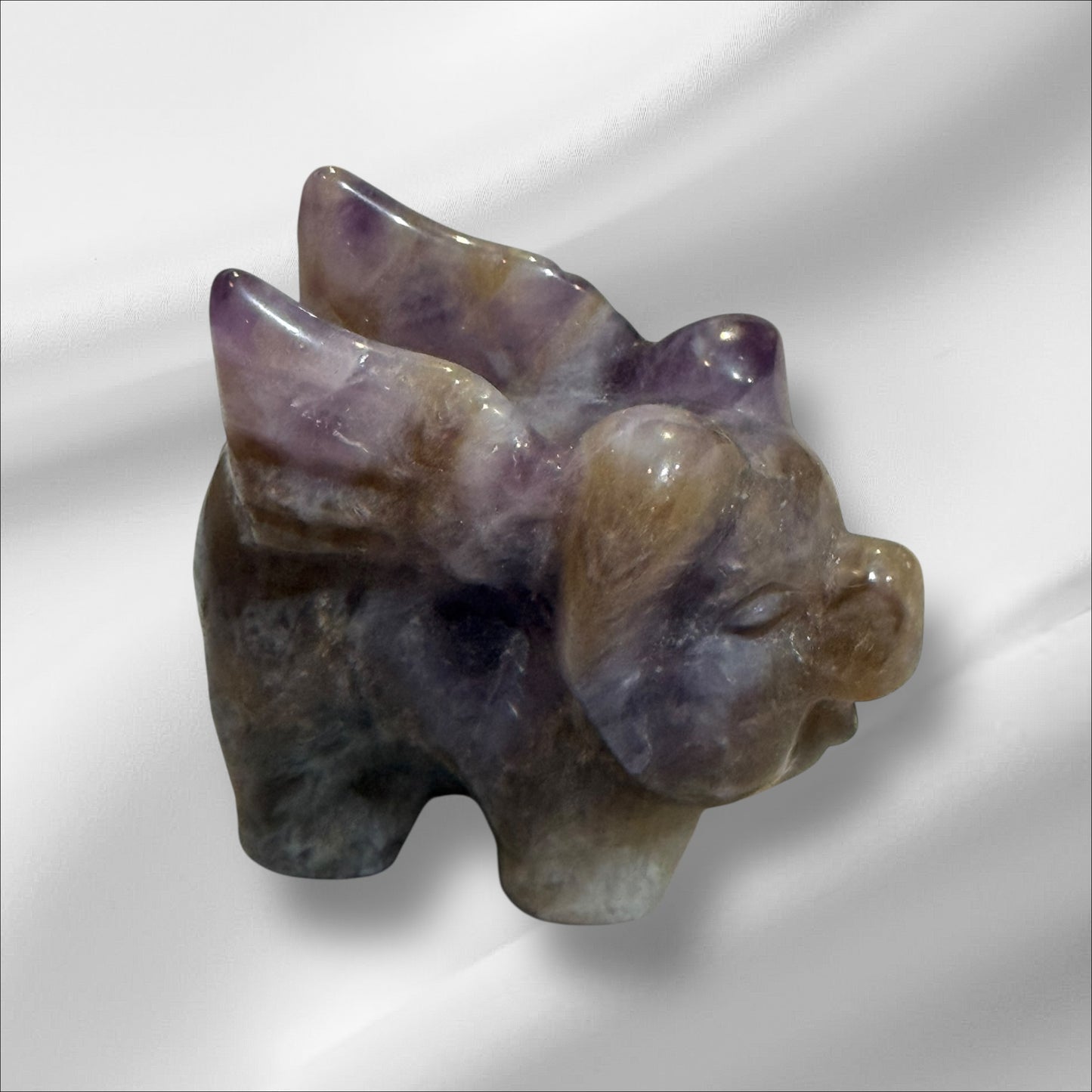Amethyst Flying Pig