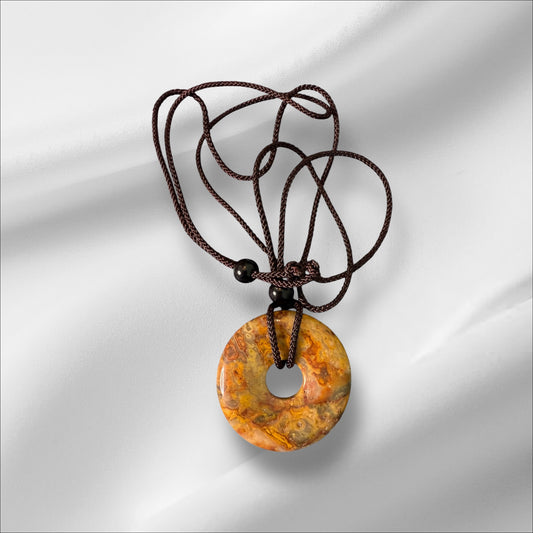 Crazy Lace Donut Necklace