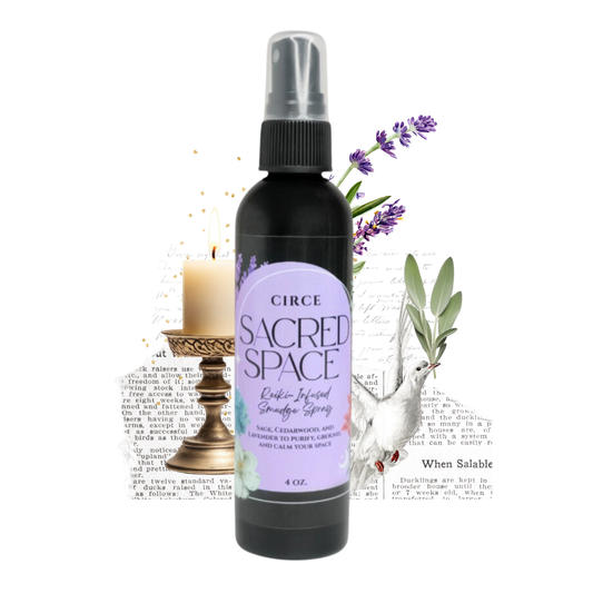 Sacred Space Smudge Spray - Smudge Spray - Palo Santo White