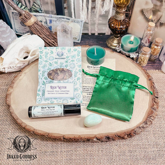 Rich Witch Spell Kit- Money Drawing