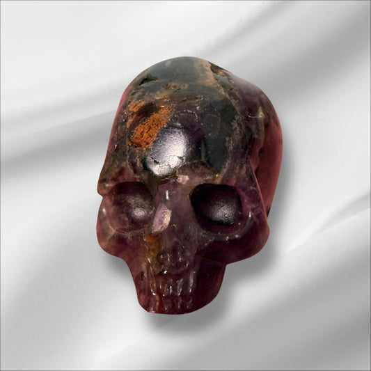 Fluorite Skull