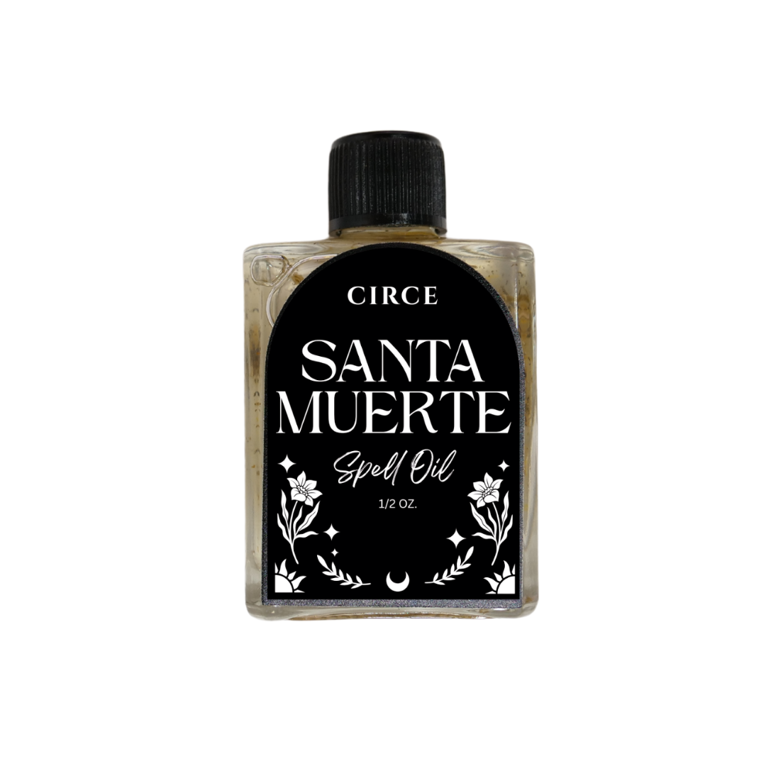 Santa Muerte Spell Oil - 1/2 oz Anointing Oil for Protection