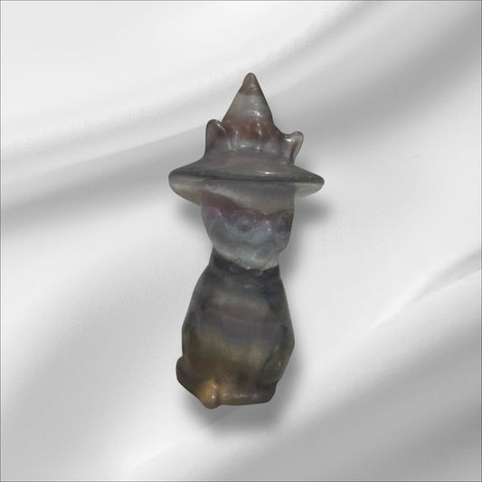 Fluorite Witch Cat