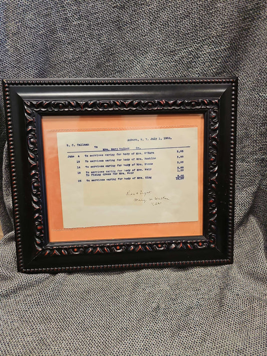 Black & Red Vintage Receipt #657 image 0