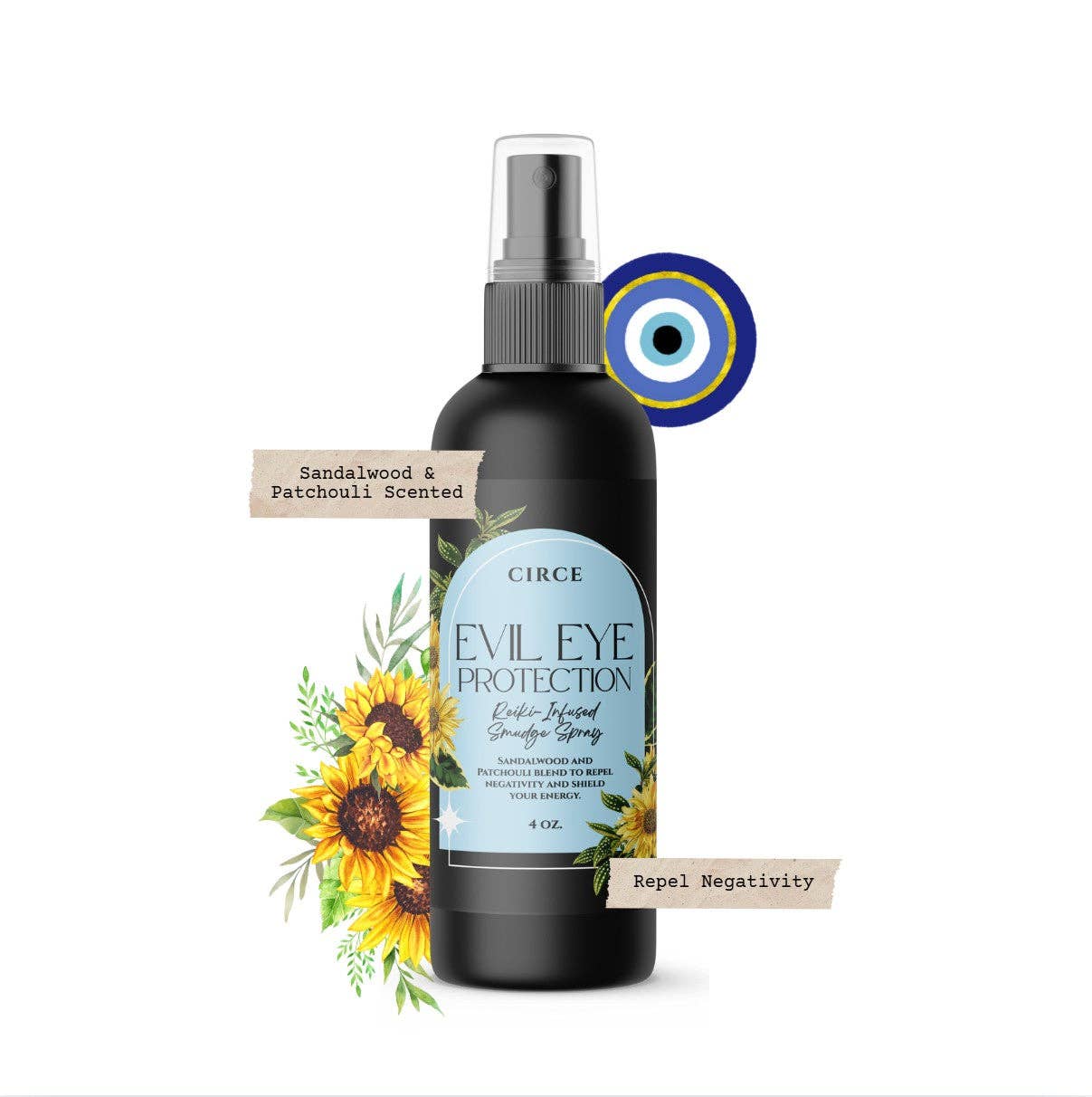 Evil Eye Protection Ritual Room Body Spray - Sacred Ritul