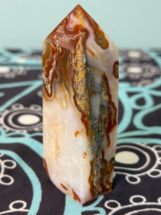Carnelian & Moss Mix Tower