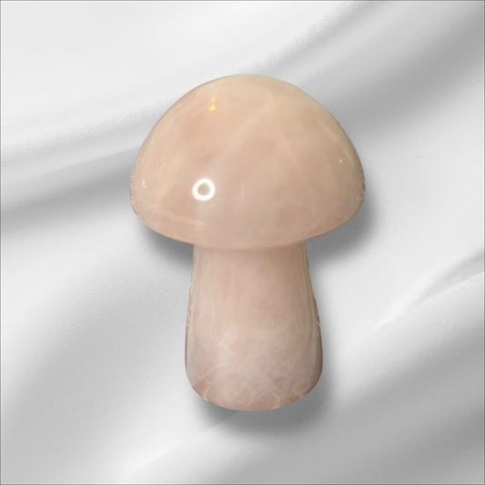 Rose Quartz Mushroom