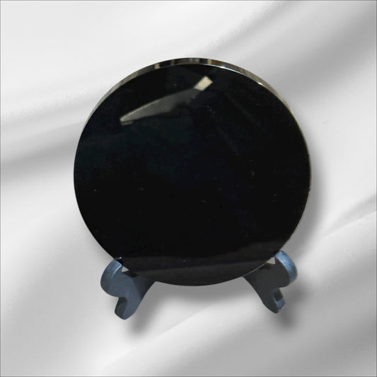 Obsidian Mirror w/ Stand