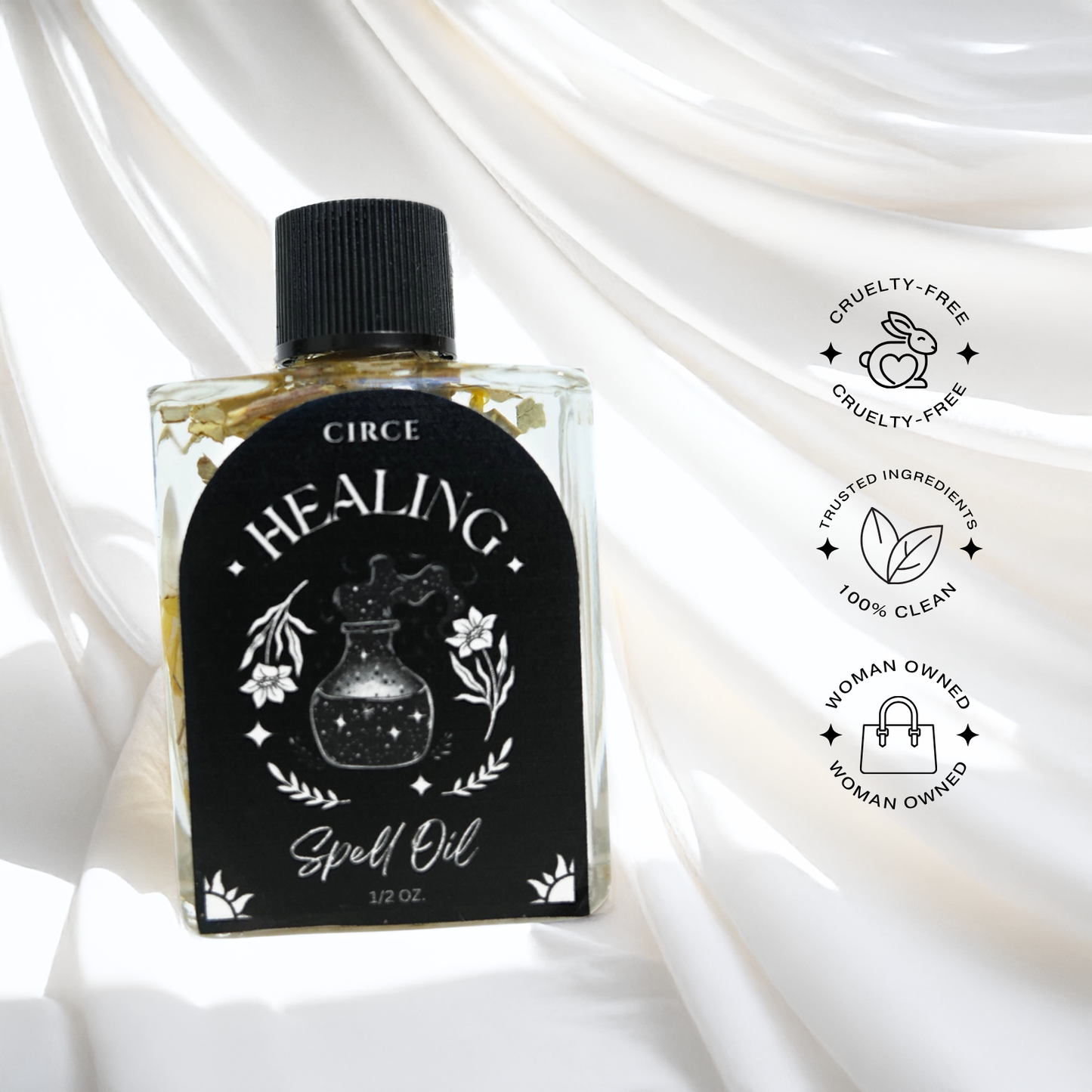 Healing Spell Oil - Health Healing - Drawing Oil Wicca