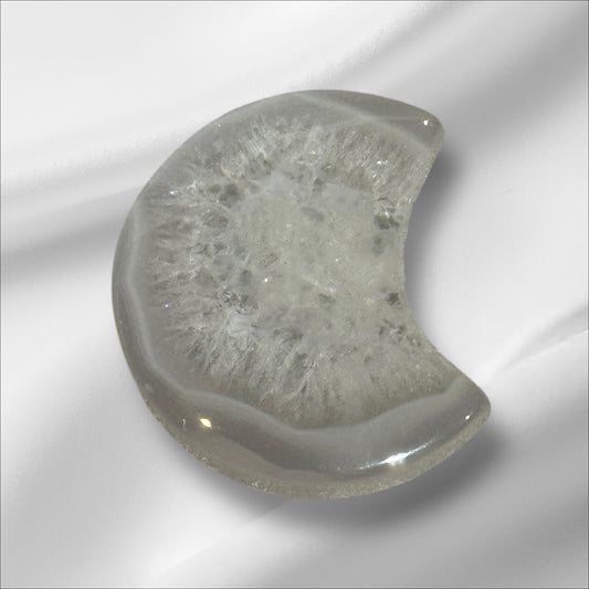 Quartz Agate Moon