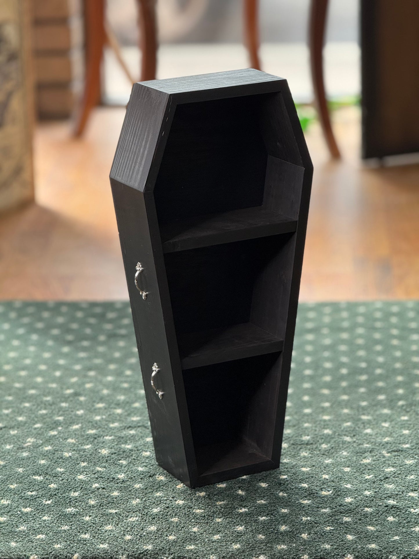 Open Coffin Wall Shelf