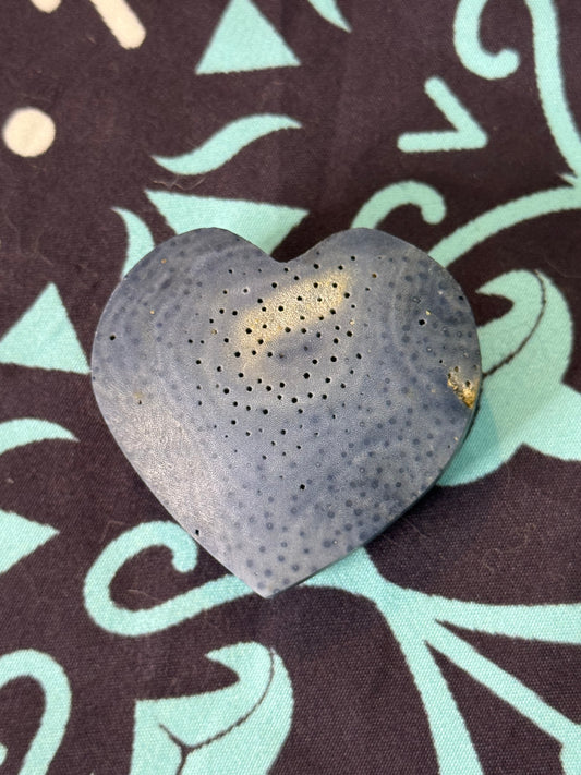 Blue Coral Heart