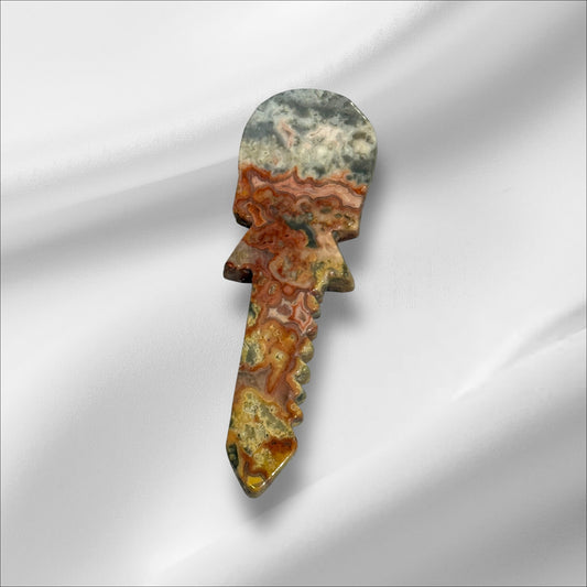 Crazy Lace Skull Key