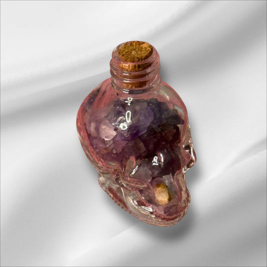 Amethyst Skull Jar #1