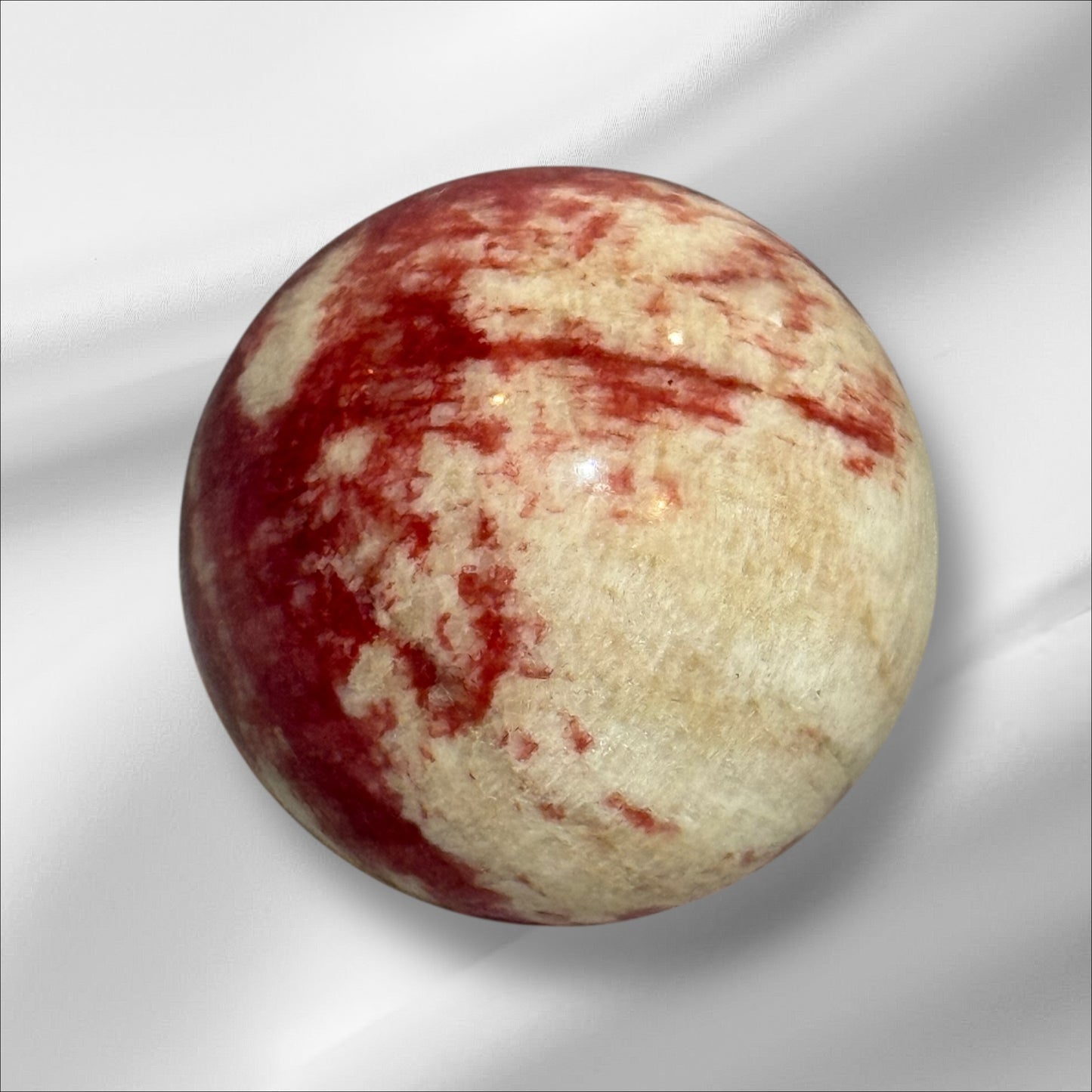 Red Dyed Moonstone