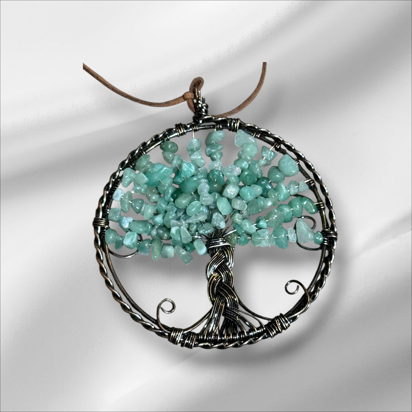 Green Adventurine Tree Hanger