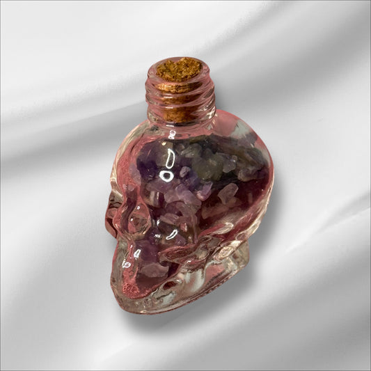 Amethyst Skull Jar #2