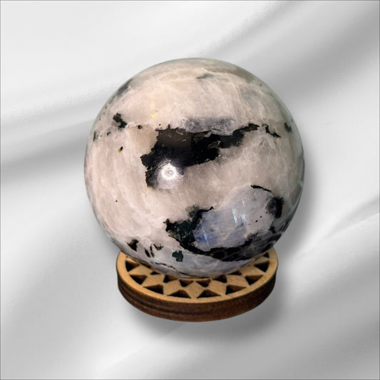 Rainbow Moonstone Sphere