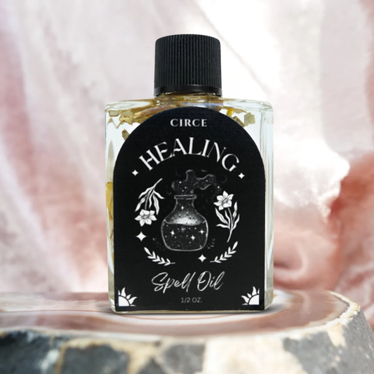 Healing Spell Oil - Health Healing - Drawing Oil Wicca