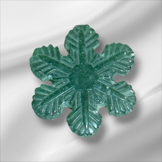 Green Adventurine Snowflake