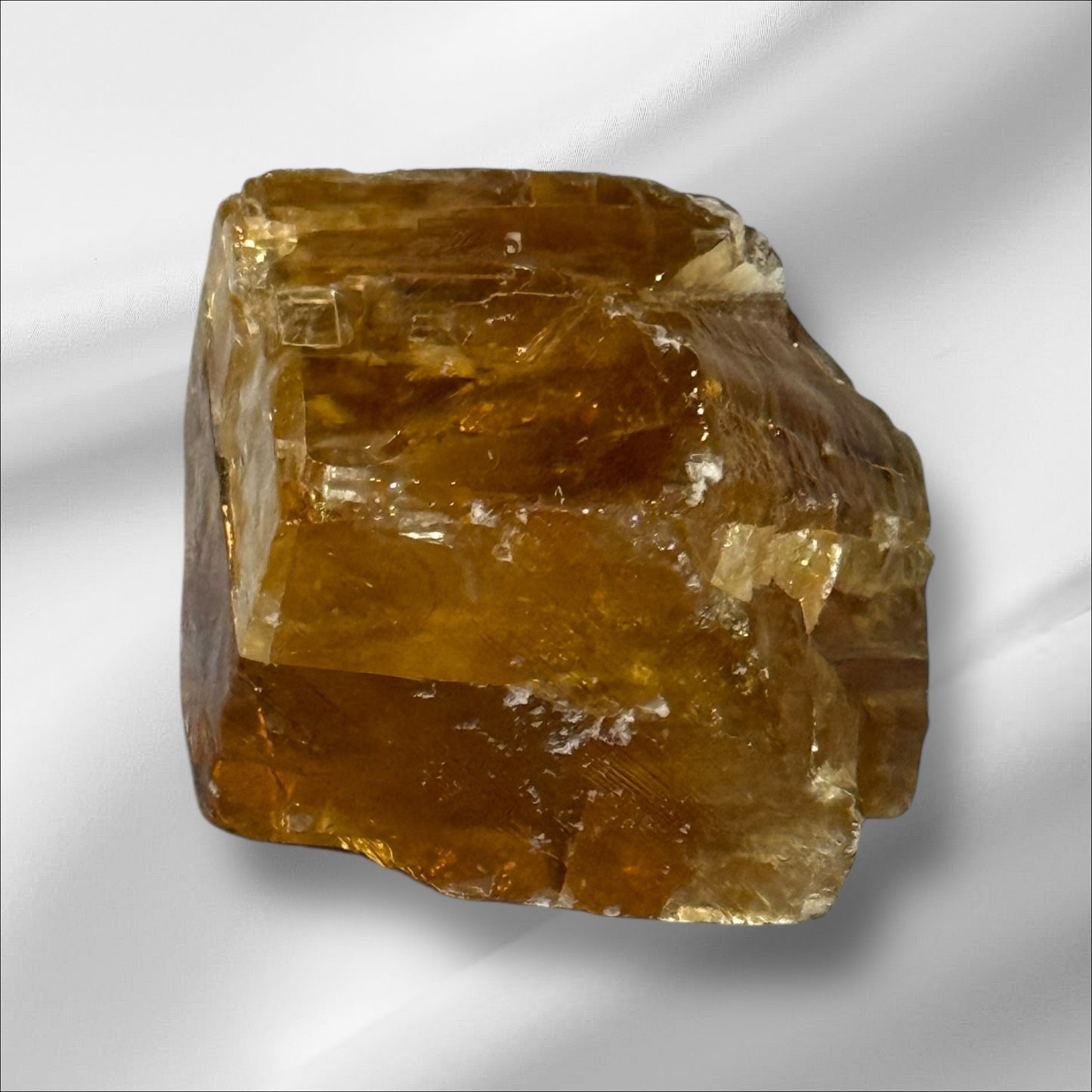 Honey Calcite Raw