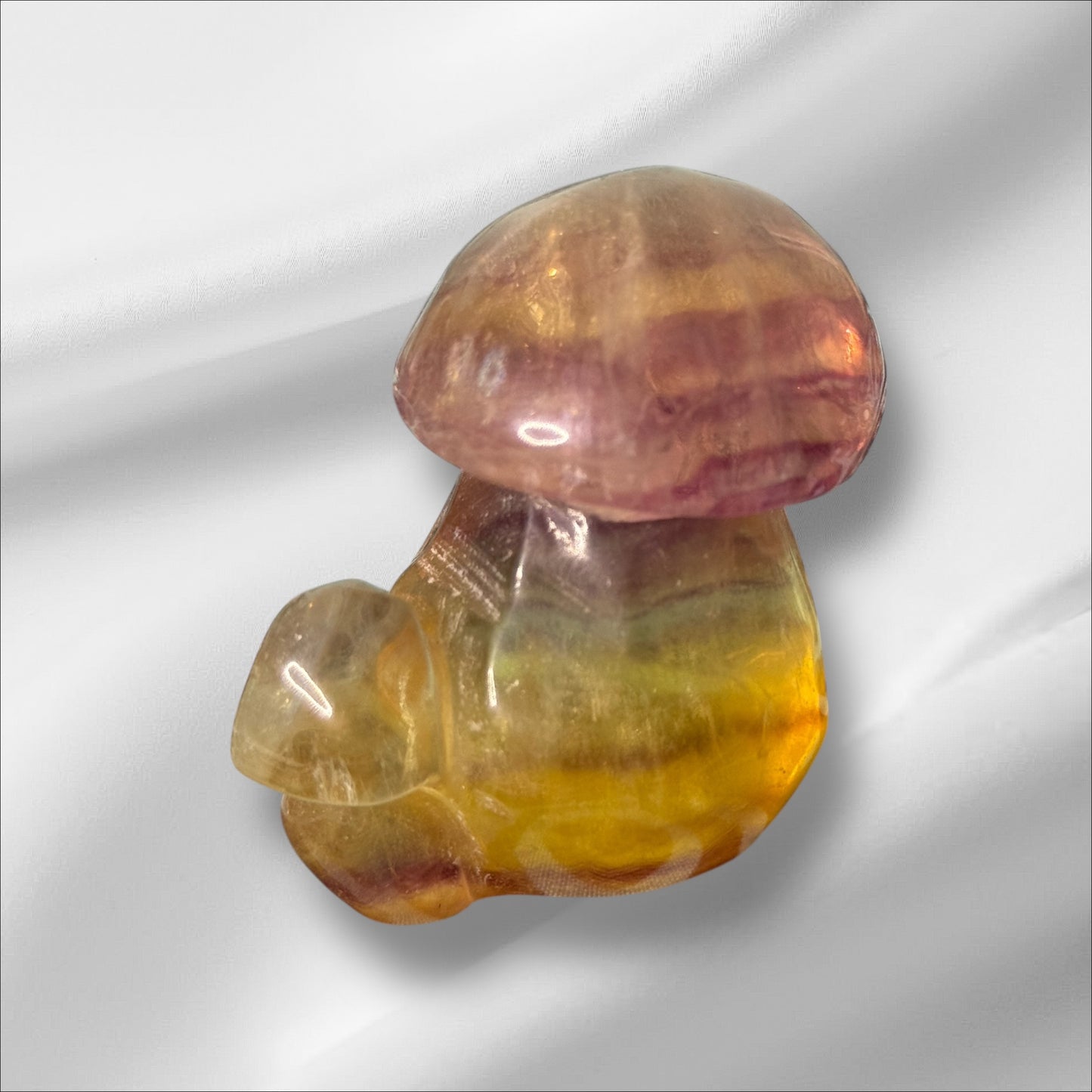 Fluorite Twin Mushroom