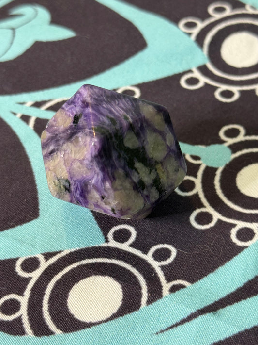 Charoite Cube