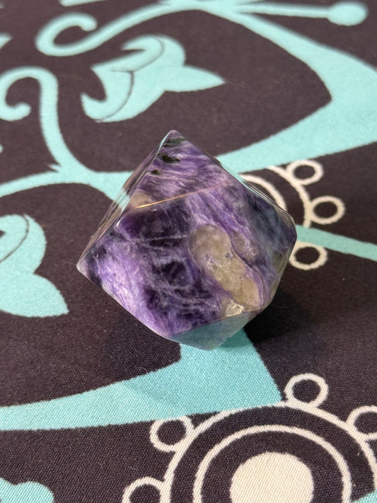 Charoite Cube