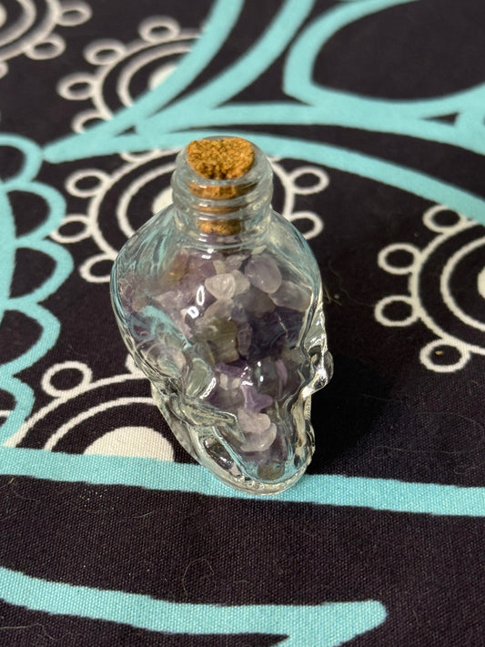 Amethyst Skull Chips