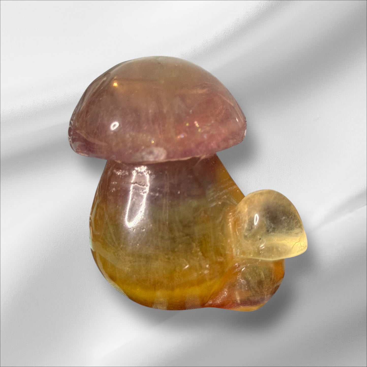 Fluorite Twin Mushroom