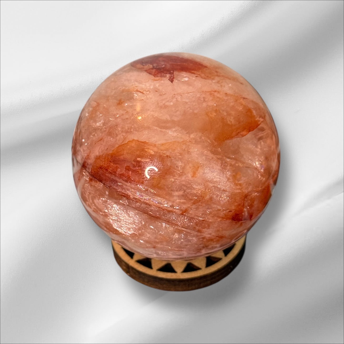 Fire Quartz Sphere