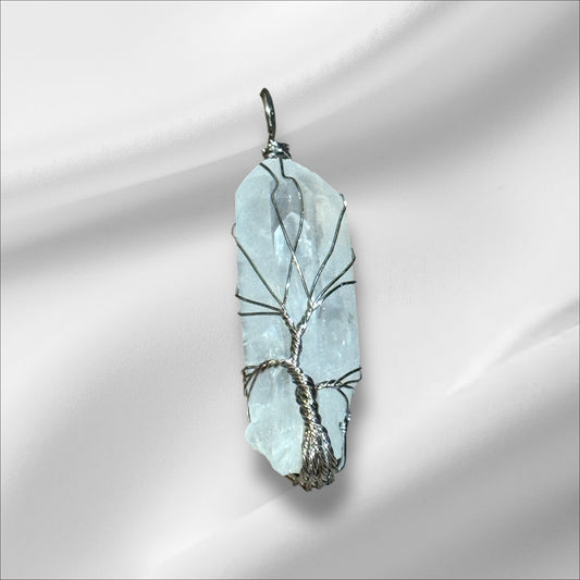 Wrapped Quartz Pendant No. 2