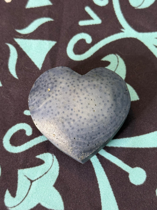 Blue Coral Heart