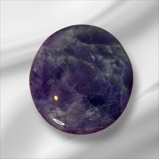 Amethyst Worry Stone