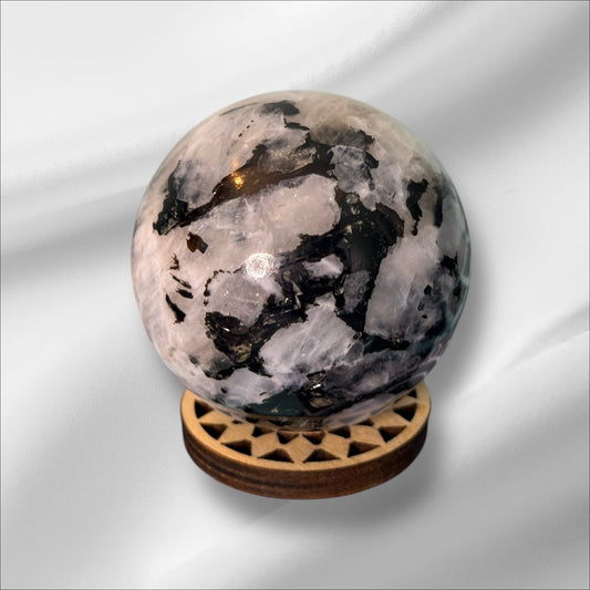 Rainbow Moonstone Sphere