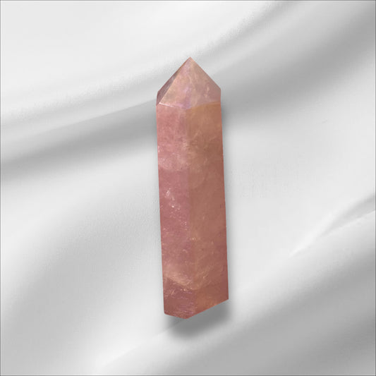 Aura Rose Quartz Tower