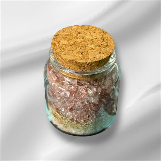 Strawberry Quartz Jar