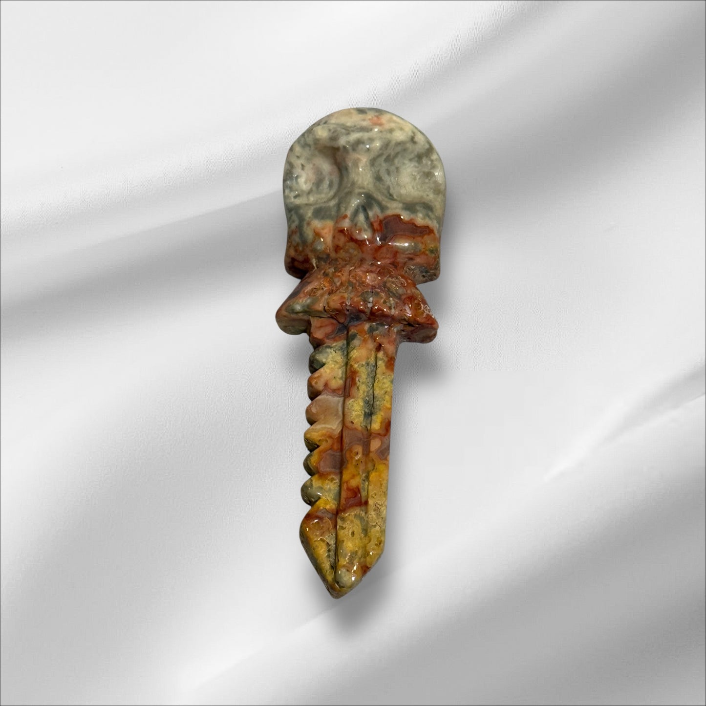 Crazy Lace Skull Key