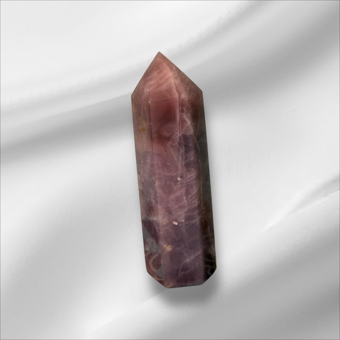 Lavender Rose Quartz Tower