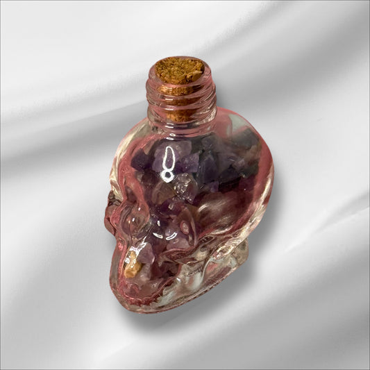 Amethyst Skull Jar #1