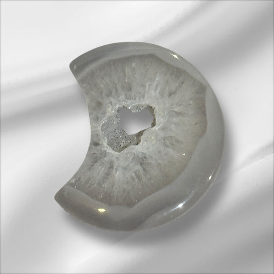 Quartz Agate Moon