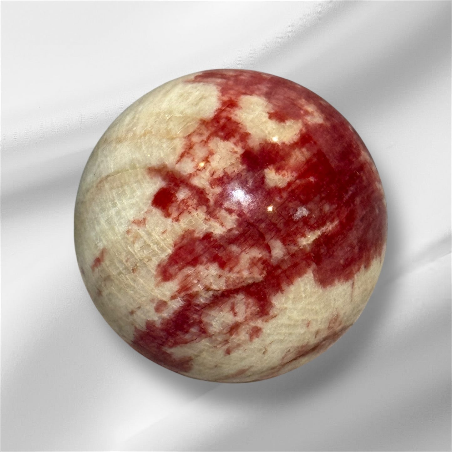 Red Dyed Moonstone
