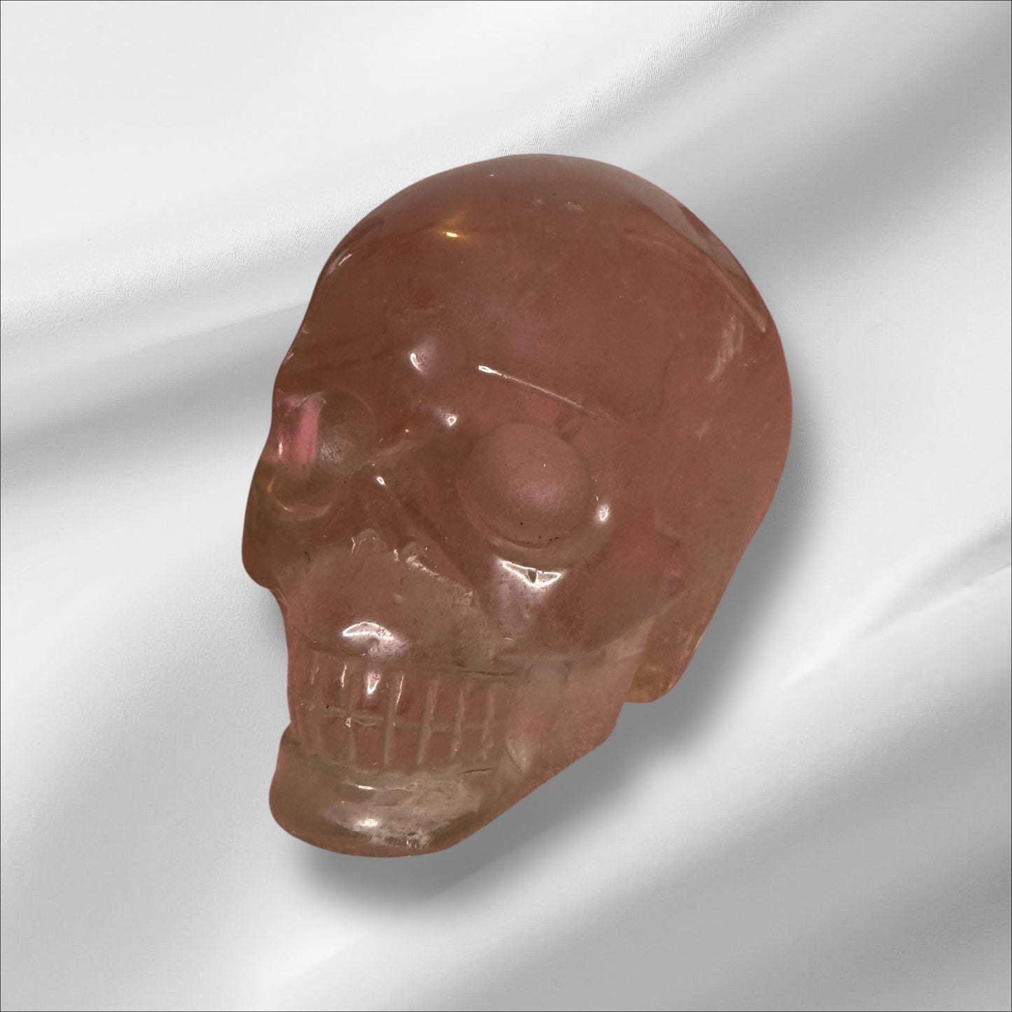 Clear Quartz XL Skull