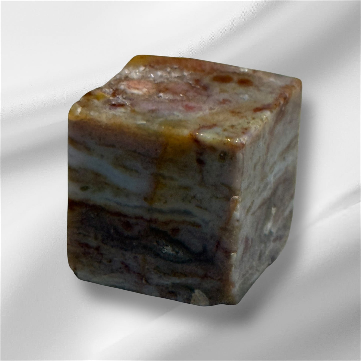 Ocean Jasper Cube